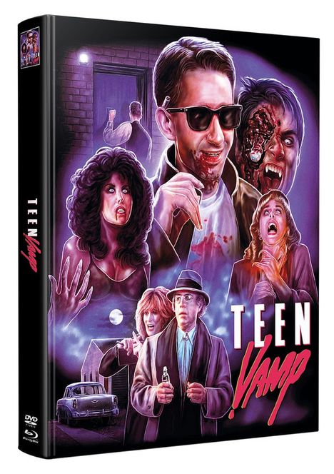 Teen Vamp (Blu-ray & DVD im wattierten Mediabook), 1 Blu-ray Disc und 2 DVDs
