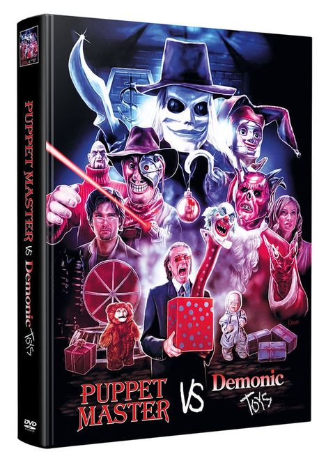 Puppet Master vs. Demonic Toys (wattiertes Mediabook), 2 DVDs