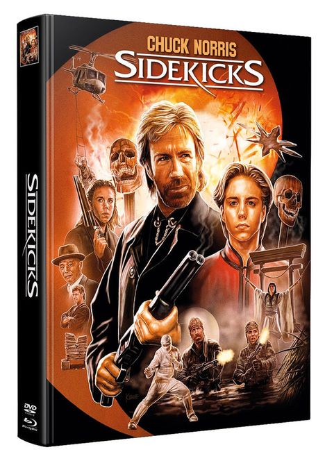 Sidekicks (Blu-ray &amp; DVD im wattierten Mediabook), 1 Blu-ray Disc und 1 DVD