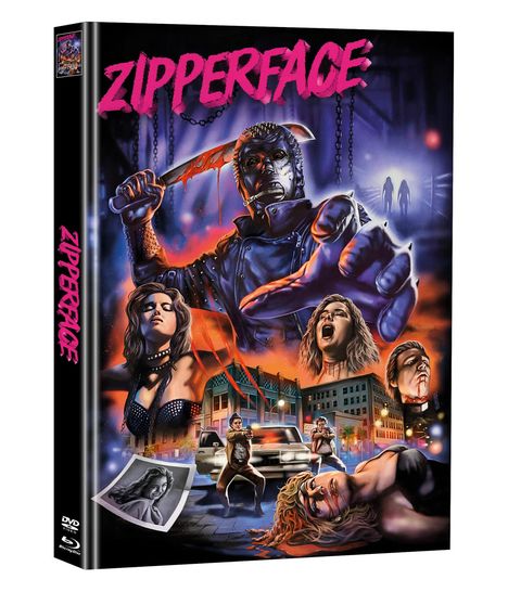 Zipperface (Blu-ray &amp; DVD im Mediabook), 1 Blu-ray Disc und 1 DVD