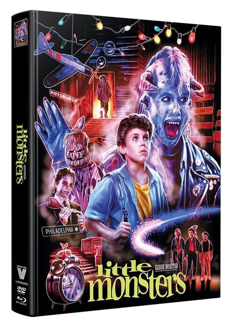 Little Monsters (Blu-ray & DVD im wattierten Mediabook), 1 Blu-ray Disc und 1 DVD