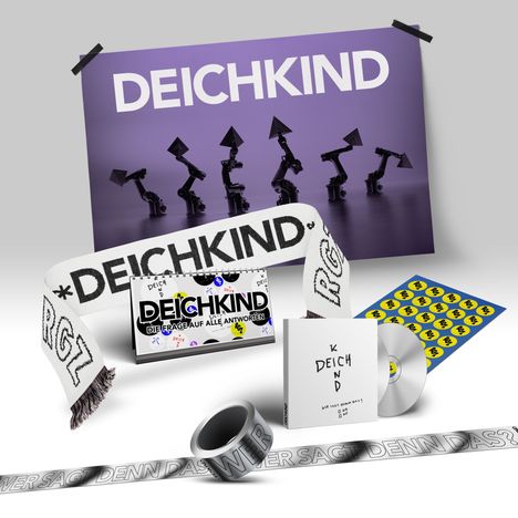 Deichkind: Wer sagt denn das? (Richtig gute Box) (Limited Edition), 2 CDs und 2 Merchandise