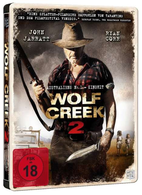 Wolf Creek 2 (Blu-ray im Steelbook), Blu-ray Disc