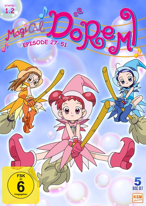 Magical Doremi Staffel 1 Box 2, 5 DVDs