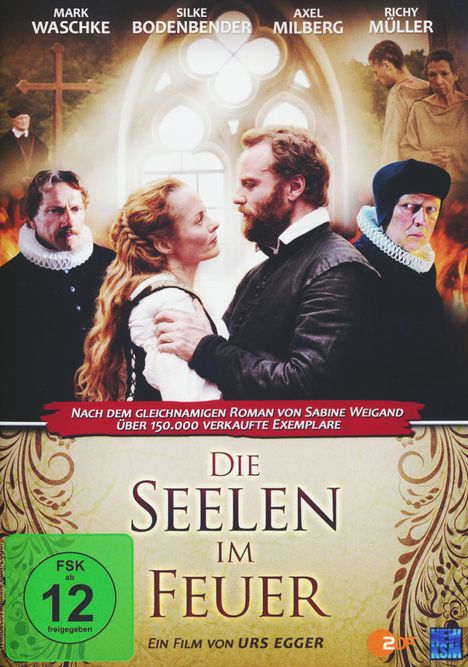 Die Seelen im Feuer, DVD