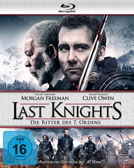 Last Knights (Blu-ray), Blu-ray Disc