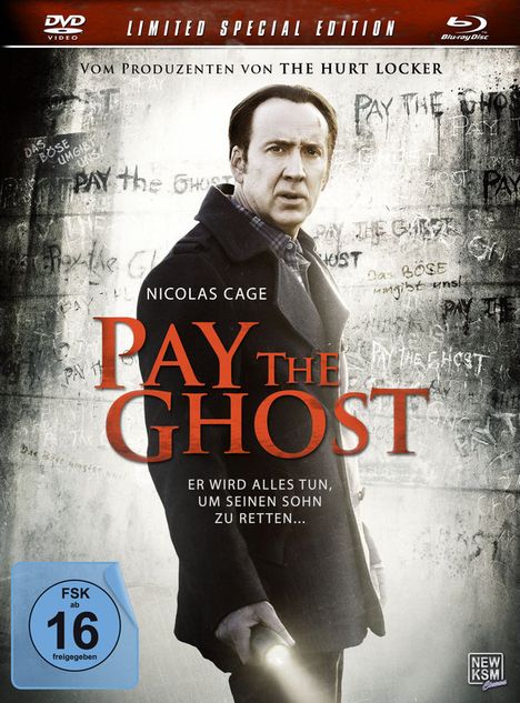 Pay the Ghost (Blu-ray &amp; DVD im Mediabook), 1 Blu-ray Disc und 1 DVD
