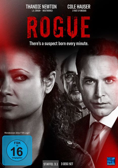 Rogue Season 3 Vol. 1, 3 DVDs