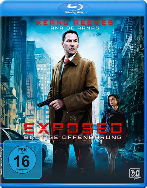Exposed - Blutige Offenbarung (Blu-ray), Blu-ray Disc