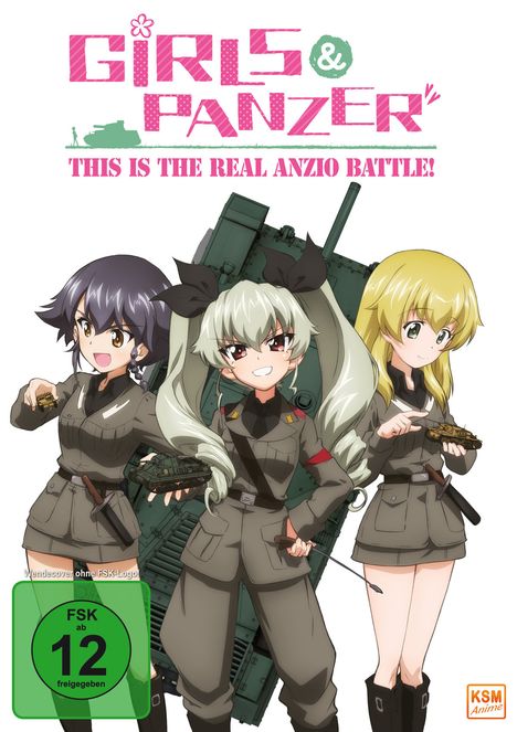Girls &amp; Panzer - This is the Real Anzio Battle! OVA, DVD