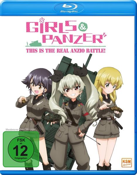 Girls &amp; Panzer - This is the Real Anzio Battle! OVA (Blu-ray), Blu-ray Disc