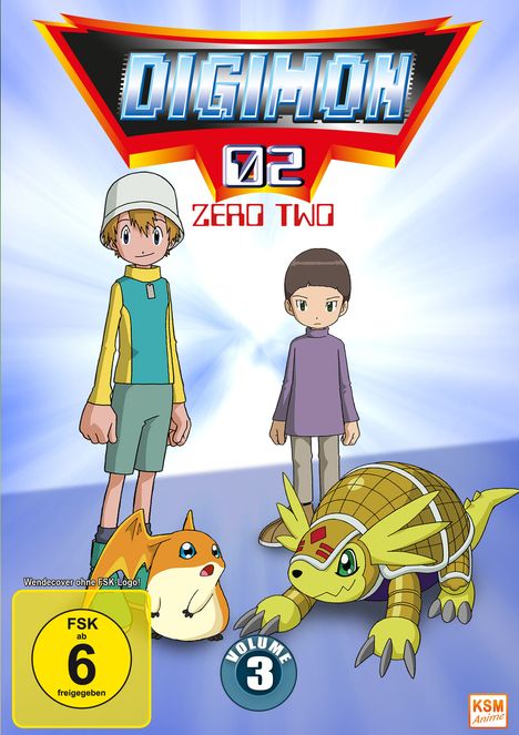 Digimon Adventure Staffel 2 Vol. 3, 3 DVDs