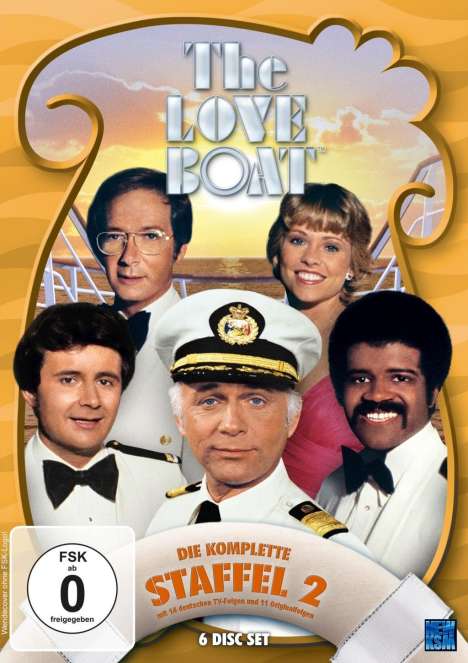 The Love Boat Staffel 2, 6 DVDs