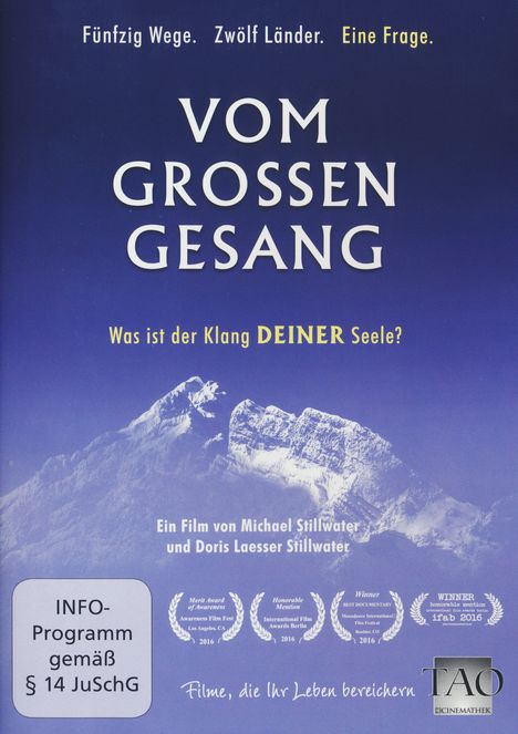 Vom grossen Gesang - Was ist der Klang Deiner Seele?, DVD