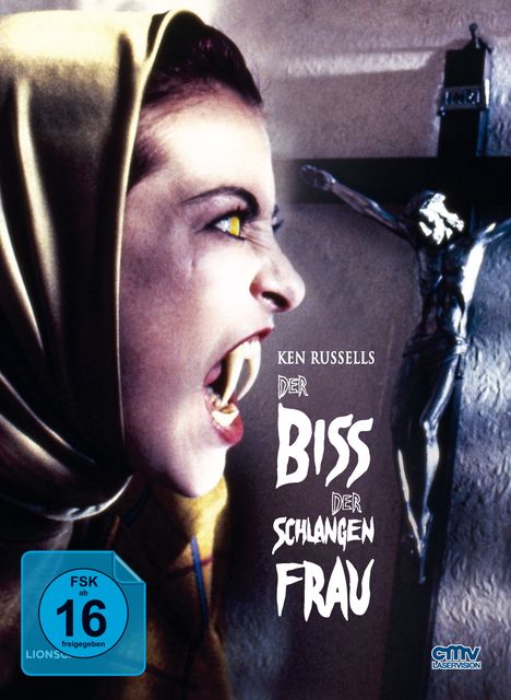 Der Biss der Schlangenfrau (Blu-ray &amp; DVD im Mediabook), 1 Blu-ray Disc und 1 DVD
