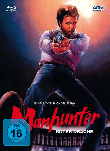 Manhunter (Blu-ray &amp; DVD im Mediabook), 1 Blu-ray Disc und 1 DVD