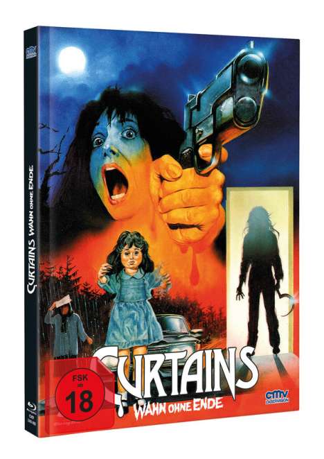 Curtains - Wahn ohne Ende (Blu-ray &amp; DVD im Mediabook), 1 Blu-ray Disc und 1 DVD