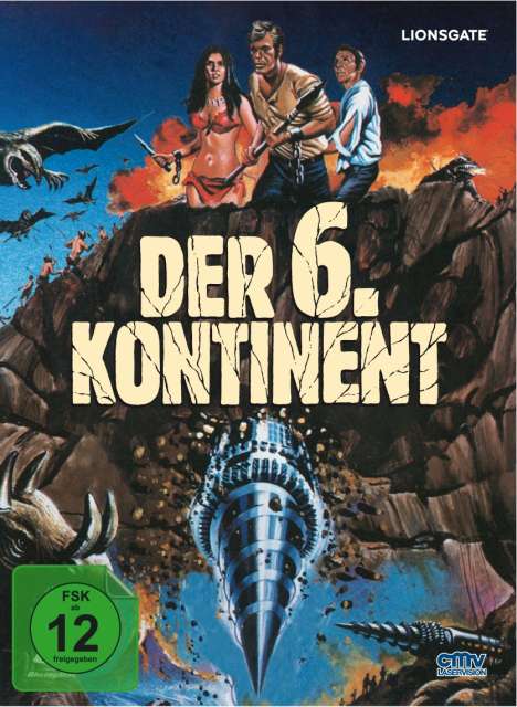 Der 6. Kontinent (Blu-ray &amp; DVD im Mediabook), 1 Blu-ray Disc und 1 DVD