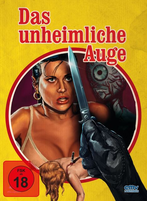 Das unheimliche Auge (Blu-ray &amp; DVD im Mediabook), 1 Blu-ray Disc und 1 DVD