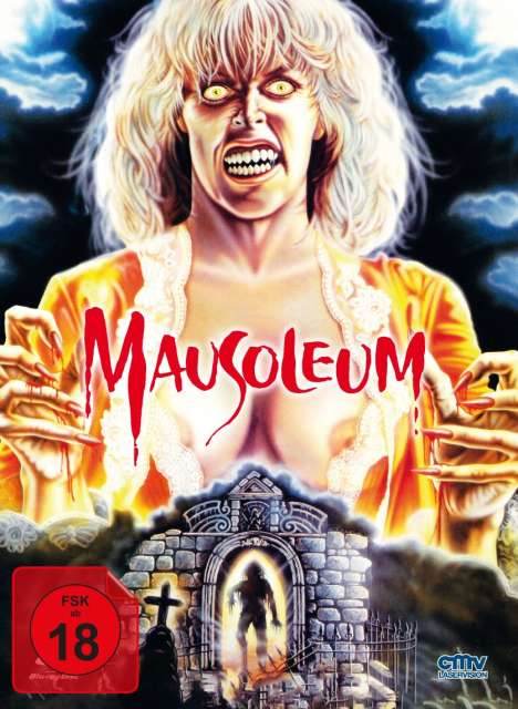 Mausoleum (Blu-ray &amp; DVD im Mediabook), 1 Blu-ray Disc und 1 DVD