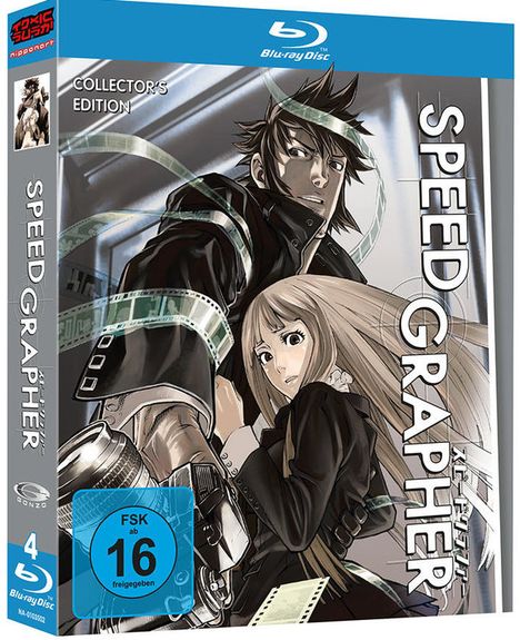 Speedgrapher (Blu-ray), 4 Blu-ray Discs