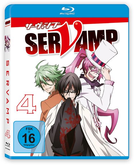 Servamp Vol. 4 (Blu-ray), Blu-ray Disc