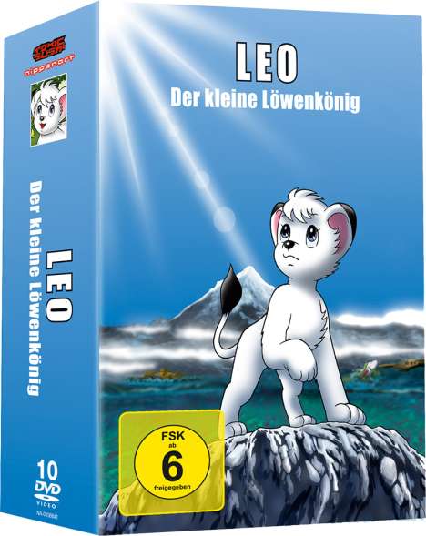 Leo - Der kleine Löwenkönig (Gesamtausgabe), 10 DVDs