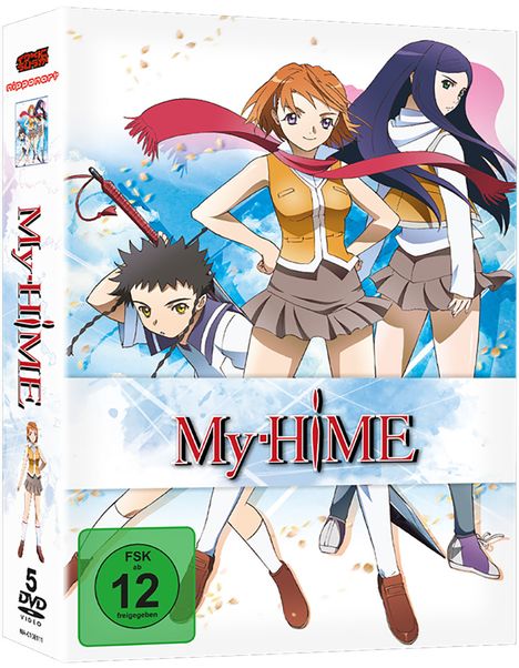 My-Hime (Gesamtausgabe), 5 DVDs