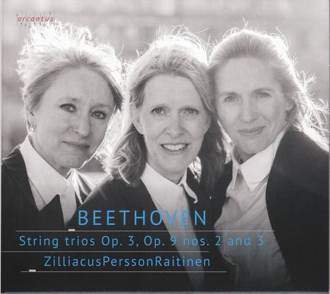 Ludwig van Beethoven (1770-1827): Streichtrios Nr.1,4,5, CD