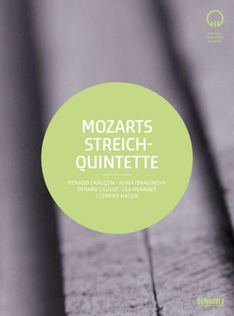Wolfgang Amadeus Mozart (1756-1791): Streichquintette Nr.1-6, 2 DVDs