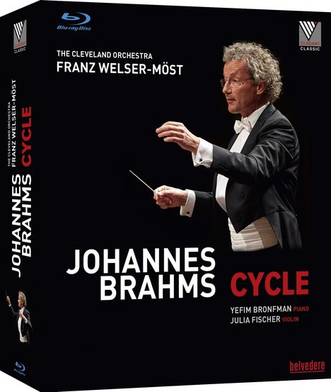 Johannes Brahms (1833-1897): Johannes Brahms-Cycle, 3 Blu-ray Discs