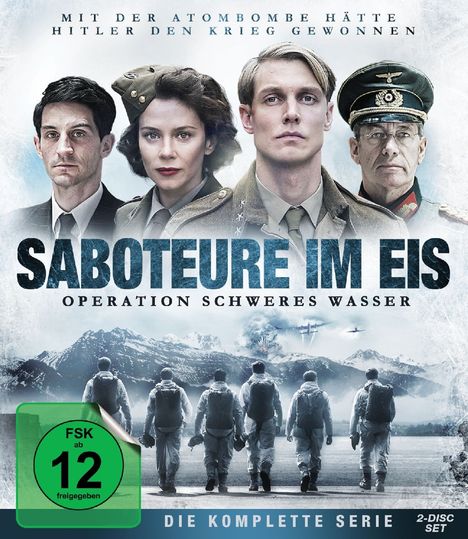 Saboteure im Eis - Operation Schweres Wasser (Blu-ray), 2 Blu-ray Discs