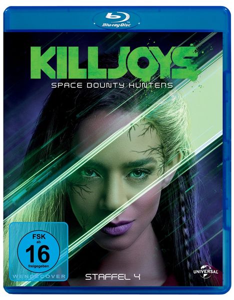 Killjoys - Space Bounty Hunters Staffel 4 (Blu-ray), 2 Blu-ray Discs