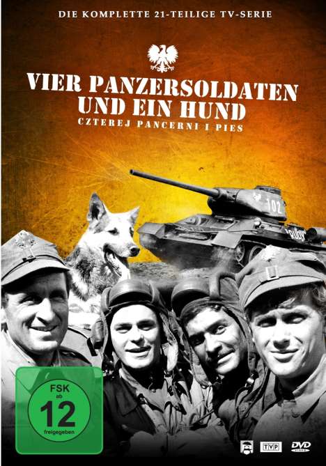Vier Panzersoldaten und ein Hund (Komplette Serie), 7 DVDs