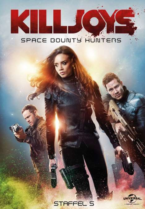 Killjoys - Space Bounty Hunters Staffel 5 (finale Staffel), 3 DVDs