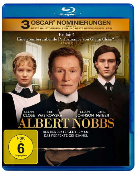Albert Nobbs (Blu-ray), Blu-ray Disc