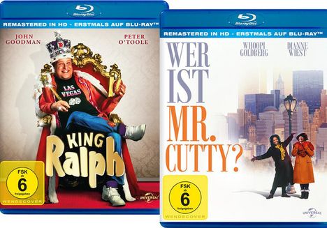 Wer ist Mr. Cutty? / King Ralph (Blu-ray), 2 Blu-ray Discs
