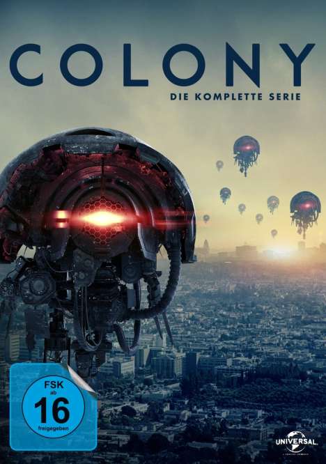 Colony (Komplette Serie), 11 DVDs