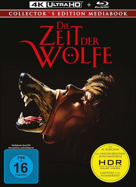 Die Zeit der Wölfe (Ultra HD Blu-ray &amp; Blu-ray im Mediabook), 1 Ultra HD Blu-ray und 1 Blu-ray Disc