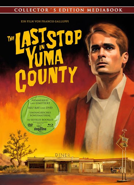 The Last Stop in Yuma County (Blu-ray &amp; DVD im Mediabook), 1 Blu-ray Disc und 1 DVD