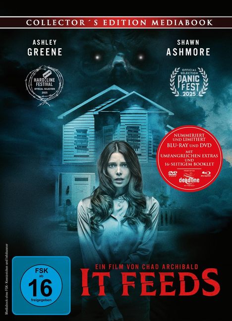 It Feeds (Blu-ray & DVD im Mediabook), 1 Blu-ray Disc und 1 DVD