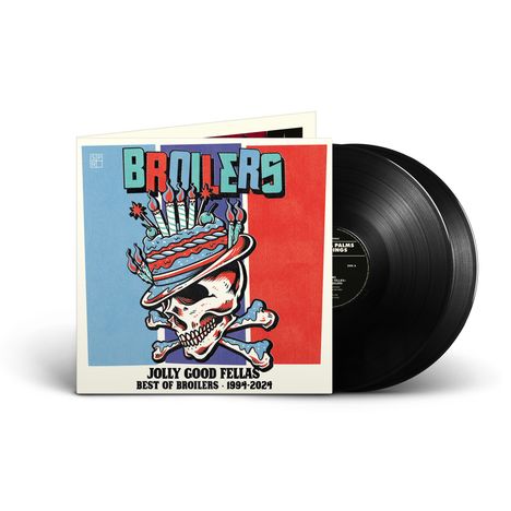 Broilers: Jolly Good Fellas: Best Of Broilers 1994 - 2024 (180g) (nicht limitierte &amp; unnummerierte Standard-Edition) (Black Vinyl), 2 LPs