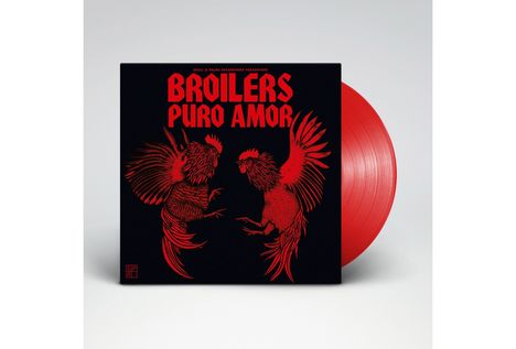 Broilers: Puro Amor (180g) (Limitierte Erstauflage in rotem Vinyl &amp; Klappcover), LP
