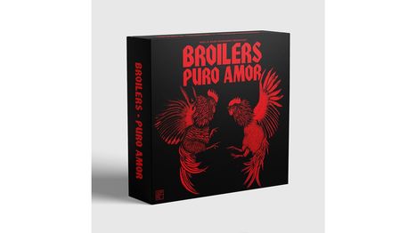 Broilers: Puro Amor (Limitierte Fanbox), 1 CD und 1 Single 10"