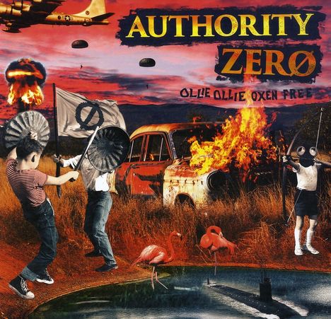 Authority Zero: Ollie Ollie Oxen Free (180g) (Limited Edition) (Splatter Vinyl), LP