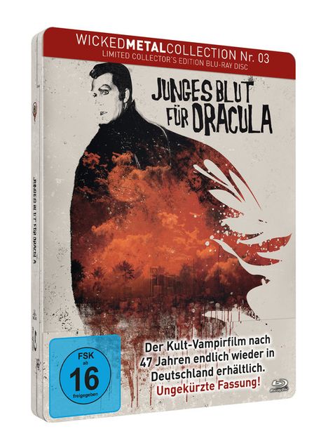 Junges Blut für Dracula (Blu-ray im FuturePak), Blu-ray Disc