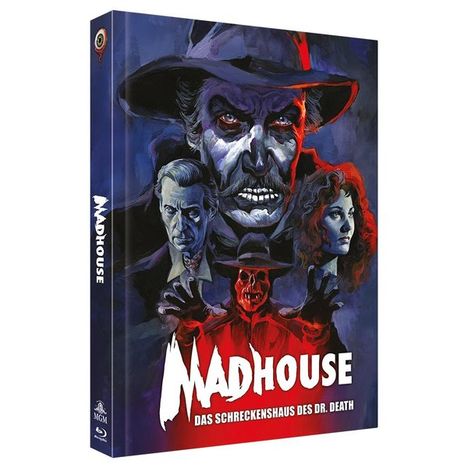 Madhouse - Das Schreckenshaus des Dr. Death (Blu-ray &amp; DVD im Mediabook), 1 Blu-ray Disc und 1 DVD