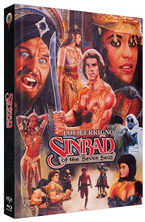 Sinbad - Herr der Sieben Meere (Blu-ray &amp; DVD im Mediabook), 1 Blu-ray Disc und 1 DVD