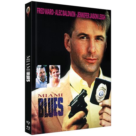 Miami Blues (Blu-ray &amp; DVD im Mediabook), 1 Blu-ray Disc und 1 DVD