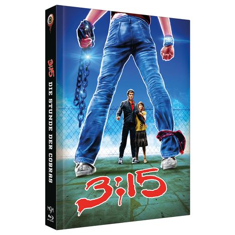 3:15 - Die Stunde der Cobras (Blu-ray &amp; DVD im Mediabook), 1 Blu-ray Disc und 1 DVD